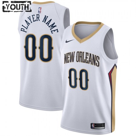 Maillot Basket New Orleans Pelicans Personnalisé 2020-21 Nike Association Edition Swingman - Enfant